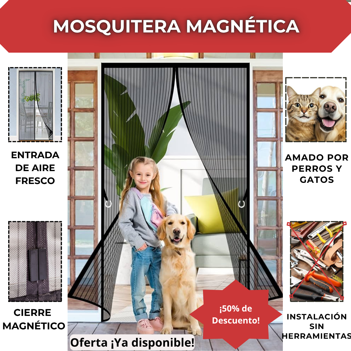 INSECTSOUT CORTINA MOSQUITERA