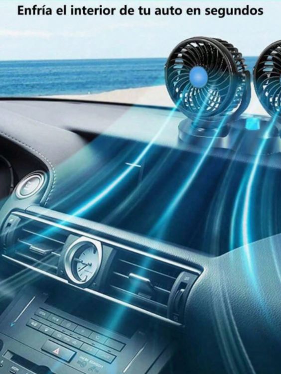 Drive Cooler / Ventilador doble 360 (USB)