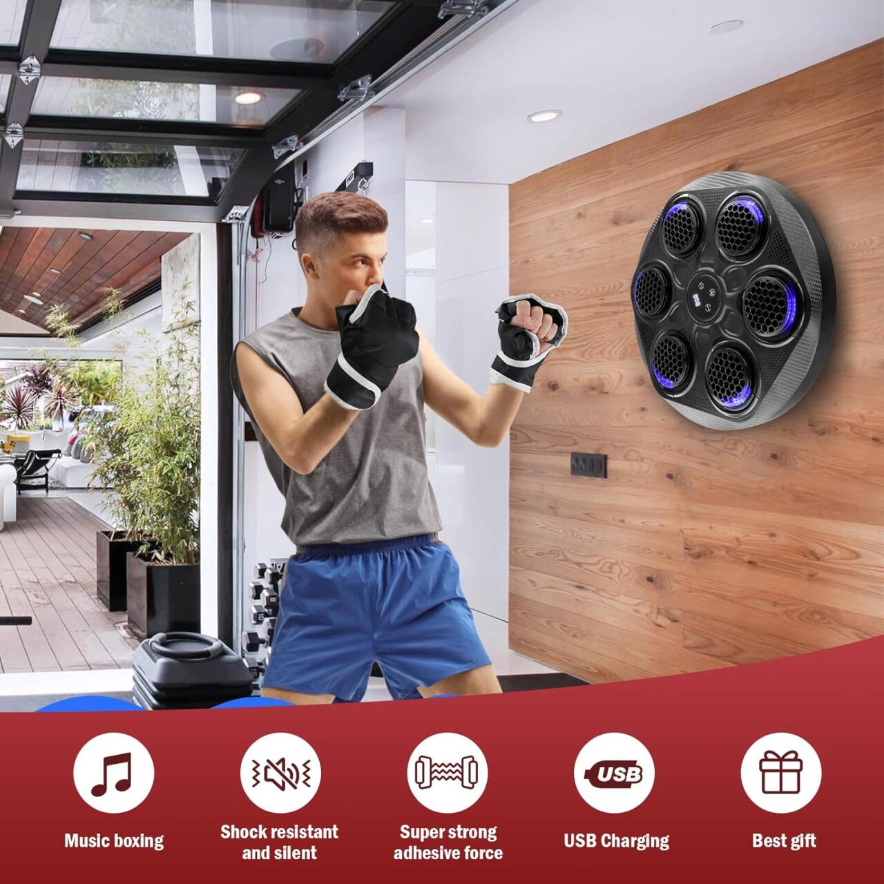 Maquina Entrenamiento Boxeo Interactiva