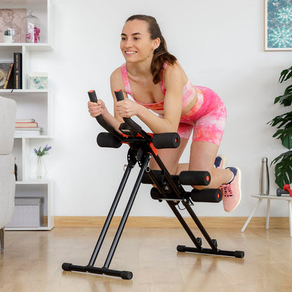 Máquina de Abdominales Plegable + Guía de Ejercicios
