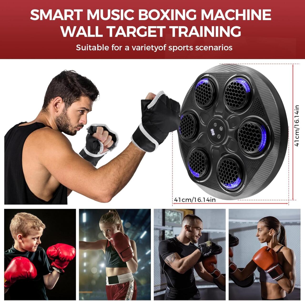 Maquina Entrenamiento Boxeo Interactiva